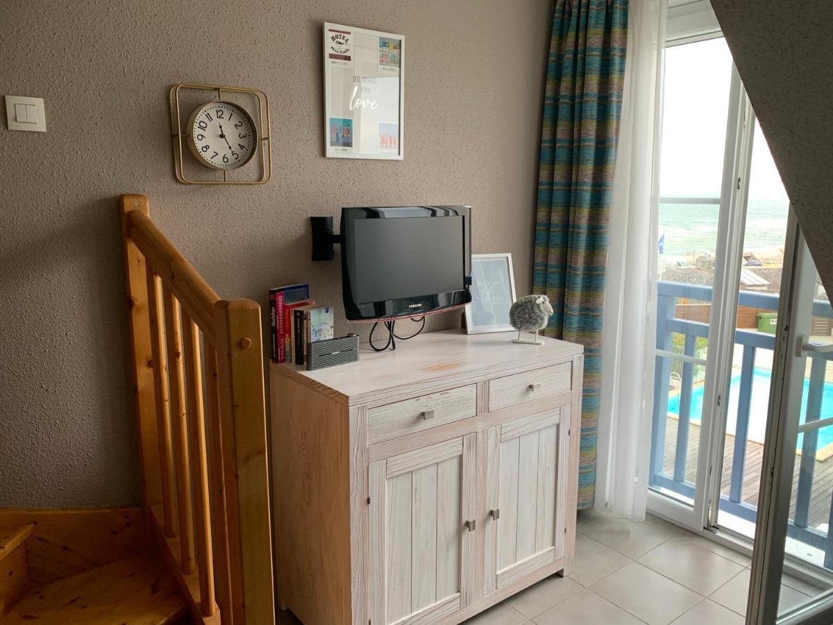 Duplex Vue Mer - Plage A 100M- 4 Lits - Parking Sous Sol Одиерн Екстериор снимка